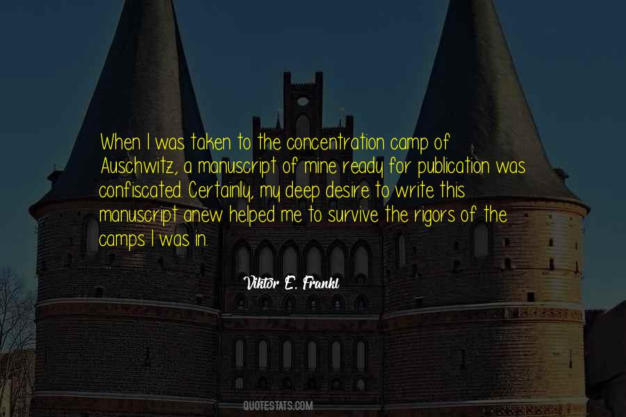 Quotes About Concentration Camps #1708403