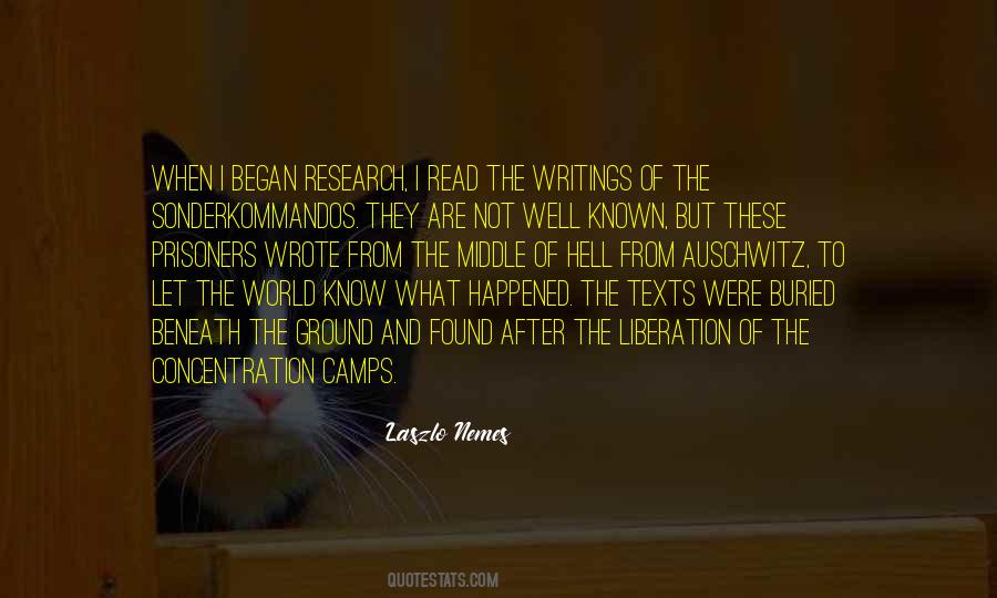 Quotes About Concentration Camps #1782055