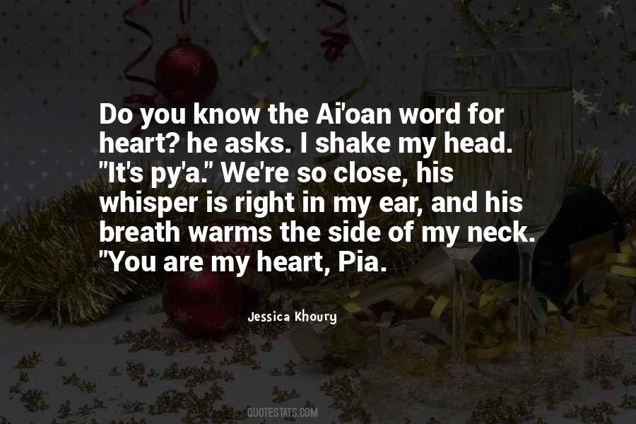 Close In Heart Quotes #1299500