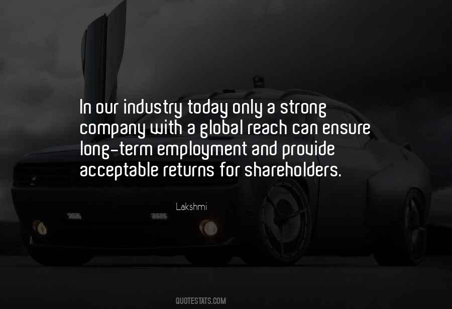 Quotes About Long Employment #1356573