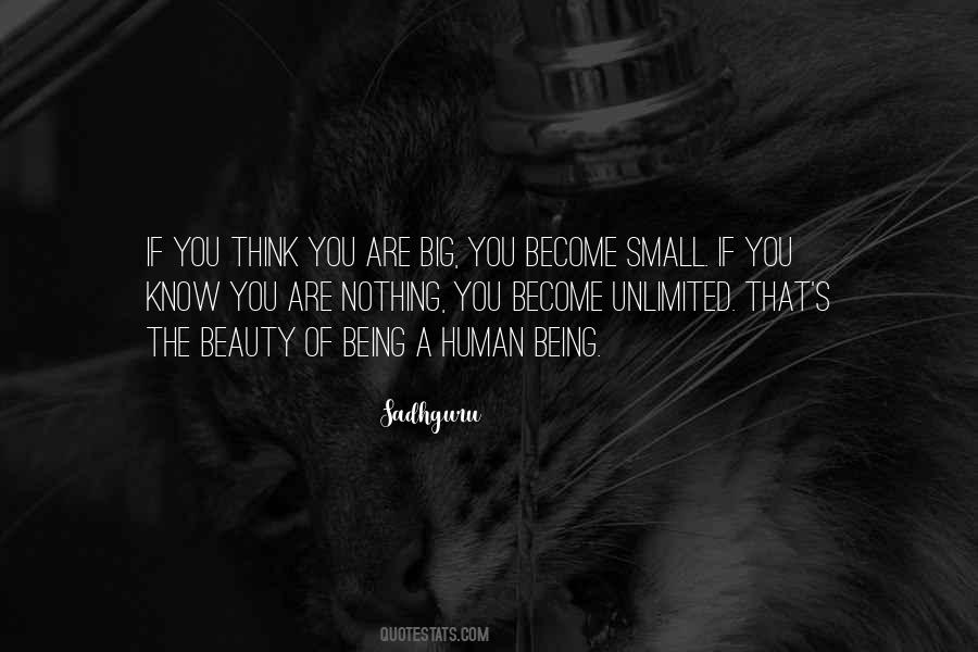 Quotes About Being Small #30778