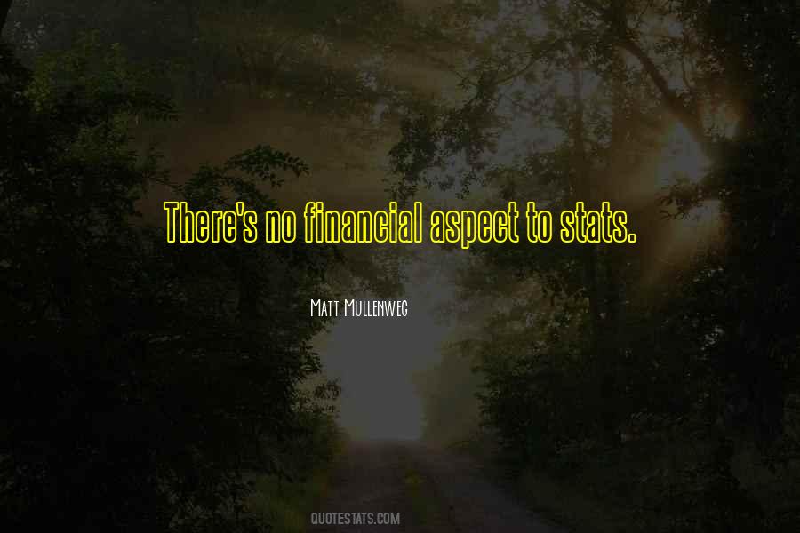 Financial Aspect Quotes #961925