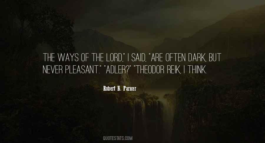 Dark Noir Quotes #1863275