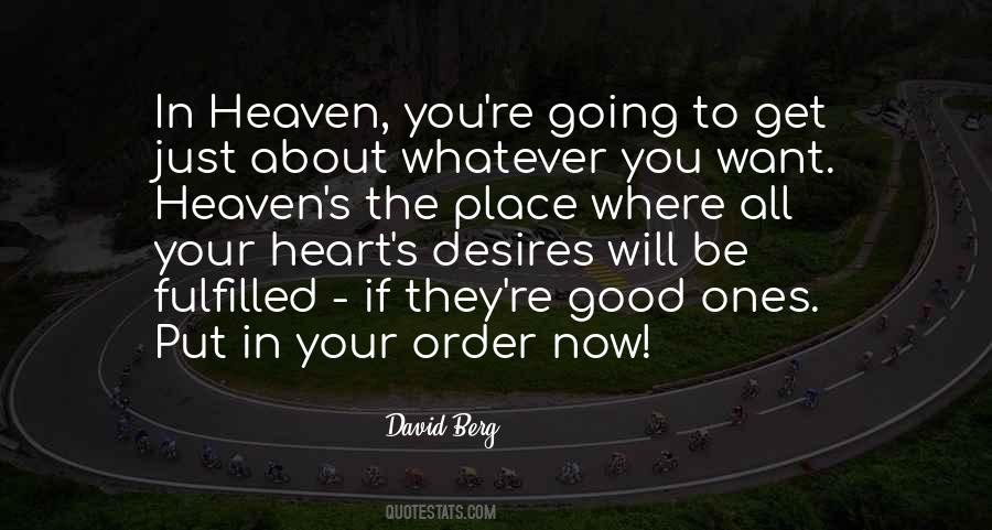 Quotes About Going To Heaven #98921