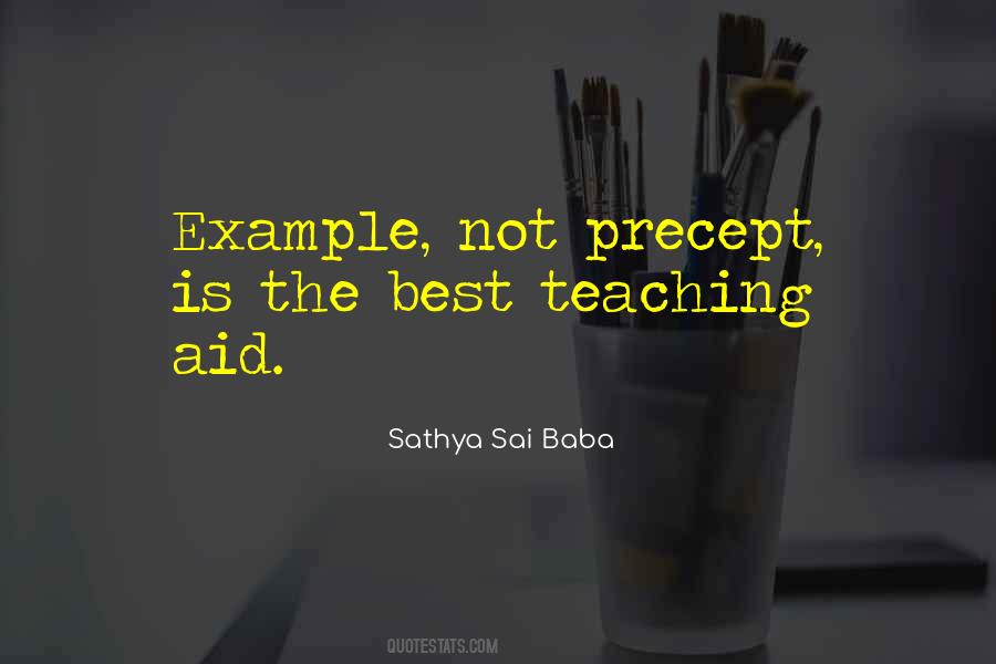 Quotes About Teaching Aids #948031