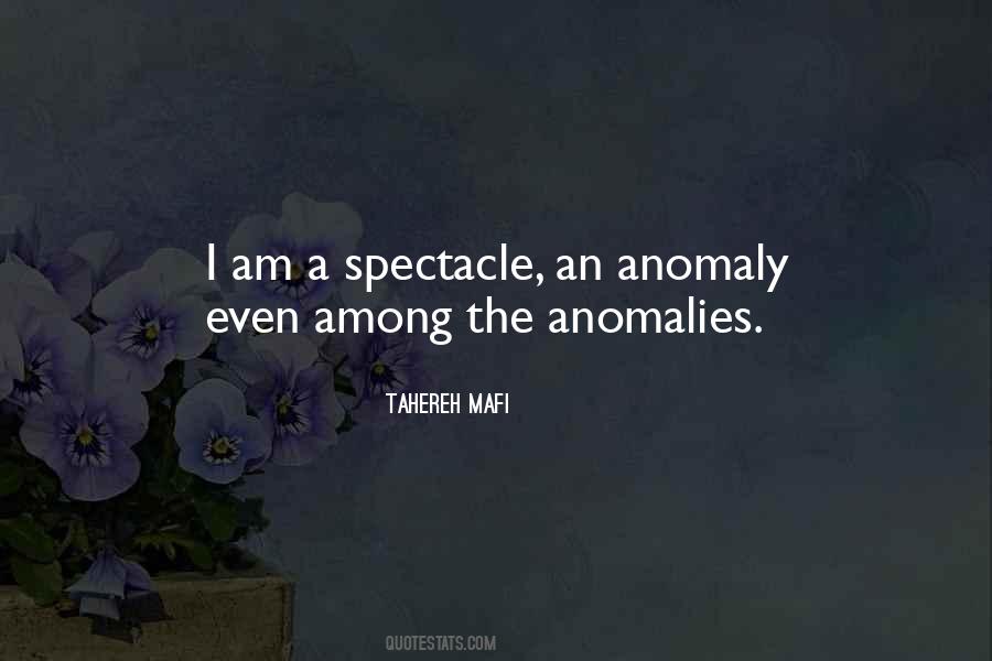 Quotes About Anomalies #180464