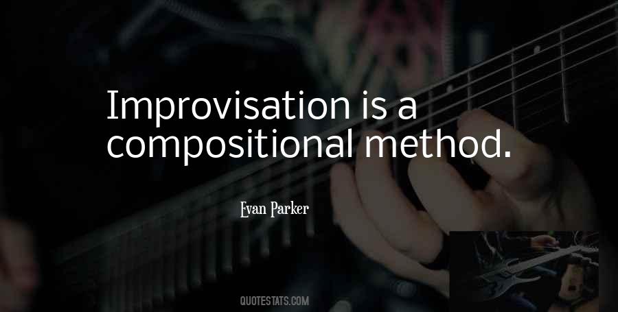 Quotes About Improvisation #1256136