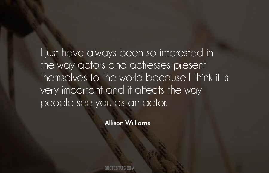 Quotes About Actresses #1020826