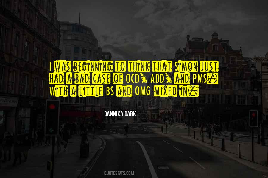 Dark Urban Fantasy Quotes #1515174