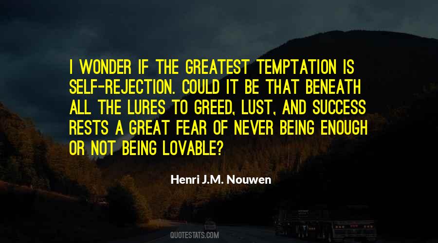 Quotes About Fear Of Rejection #624799