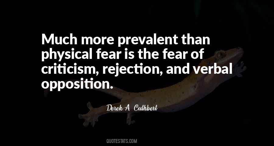 Quotes About Fear Of Rejection #917654