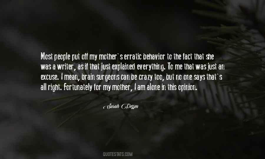 Quotes About My Mother's #1347506