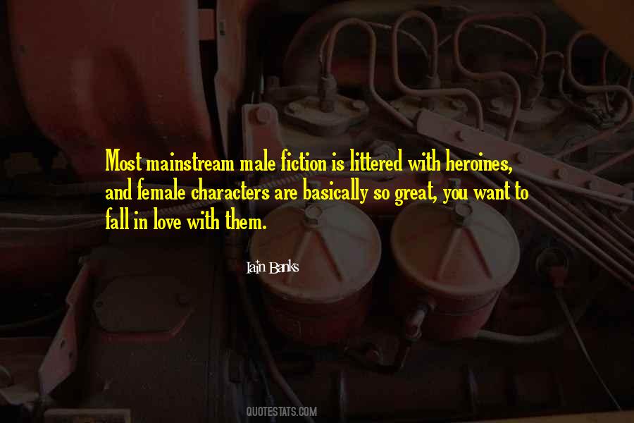 Mainstream Fiction Quotes #852730