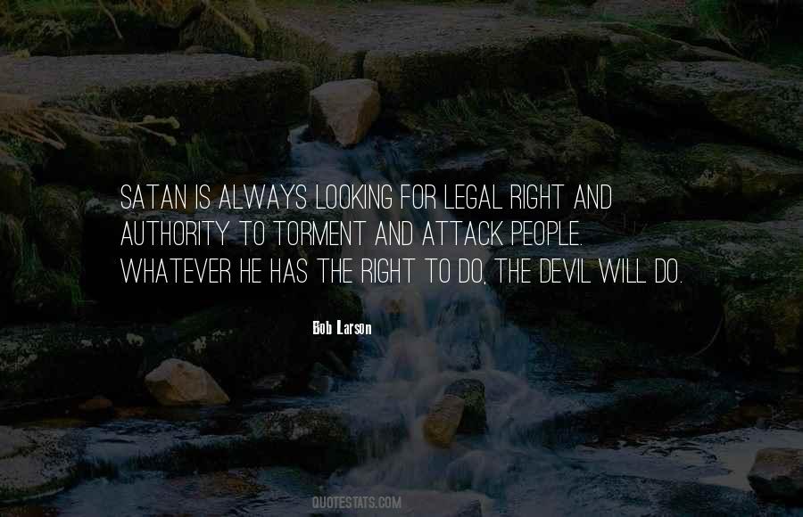 Satan Or The Devil Quotes #289292
