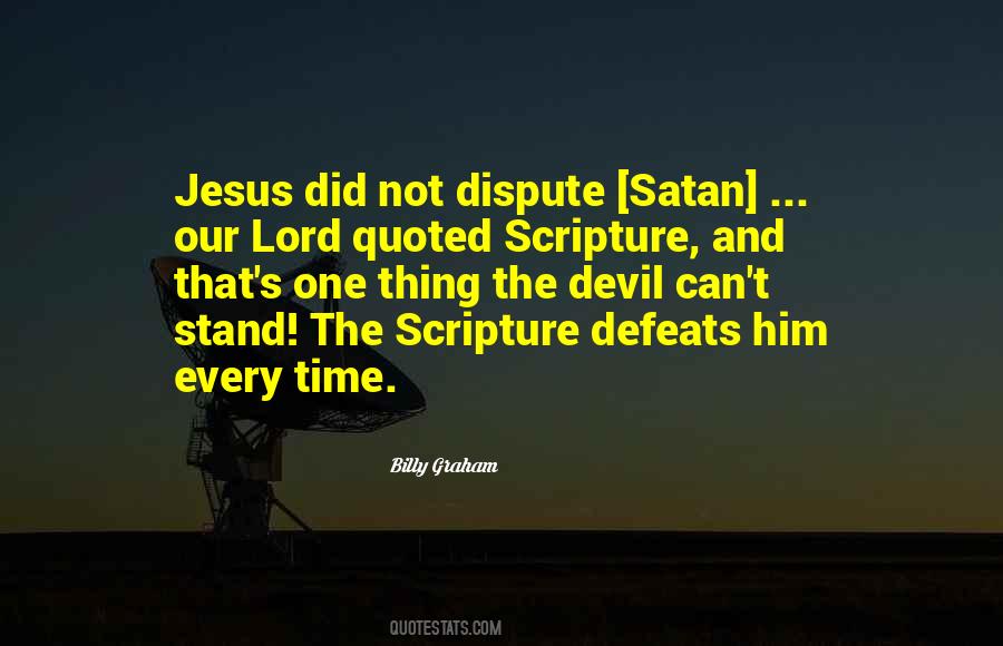 Satan Or The Devil Quotes #300705