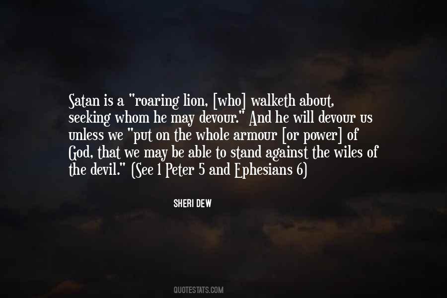 Satan Or The Devil Quotes #804192