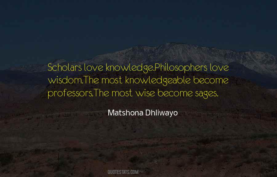 Love Knowledge Quotes #1146143