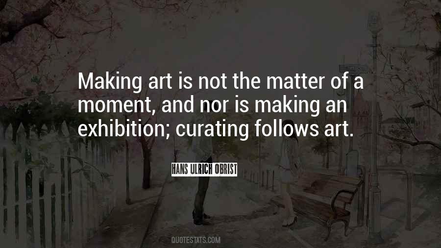 Quotes About Curating #130450