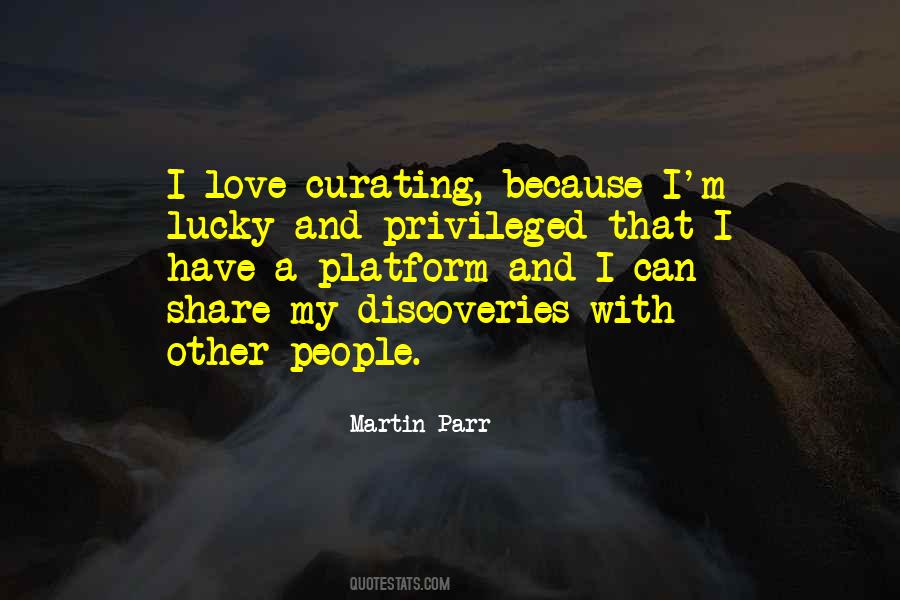 Quotes About Curating #1453383