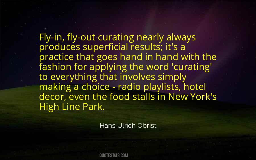 Quotes About Curating #679055