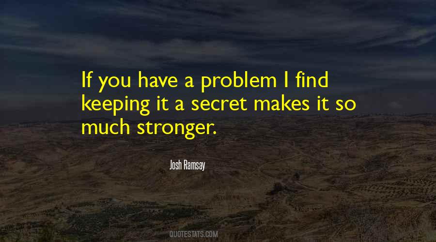 Quotes About Have A Problem #943456
