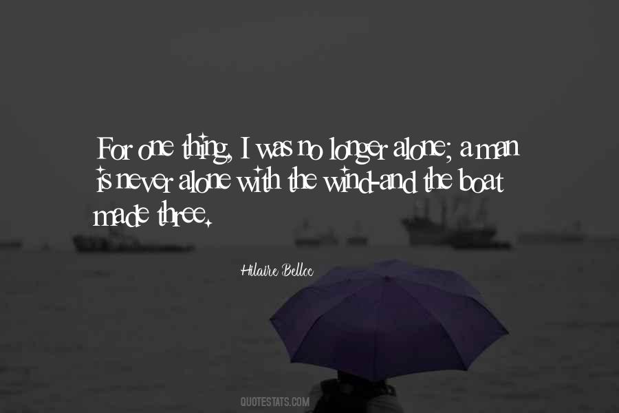 Quotes About Sailing Alone #1204909