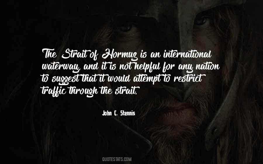 Strait Of Hormuz Quotes #1421795