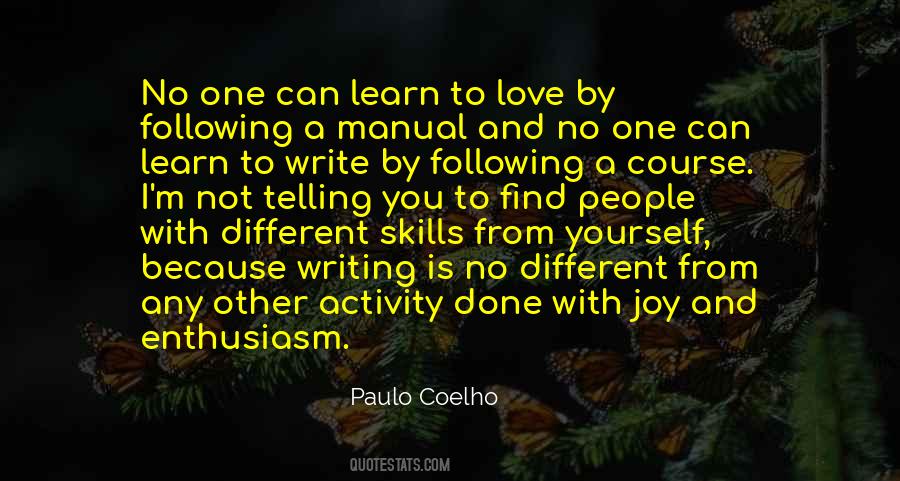 Write And Learn Quotes #120254