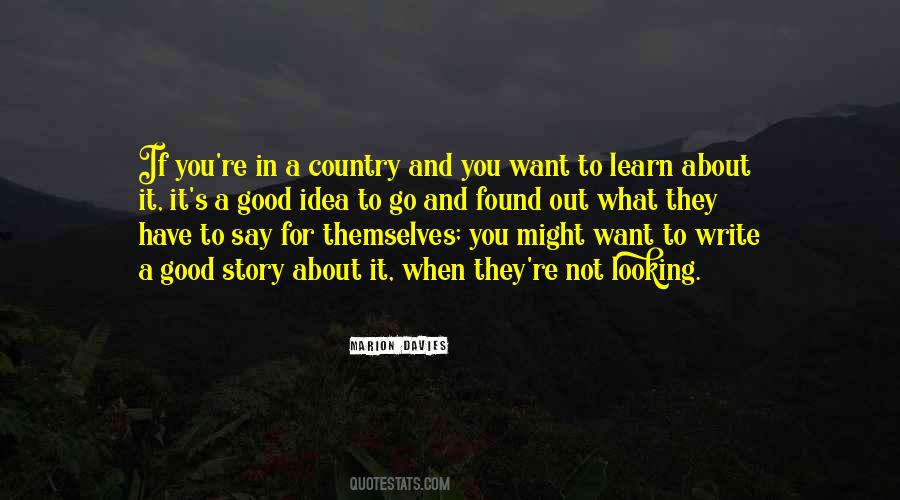Write And Learn Quotes #200926