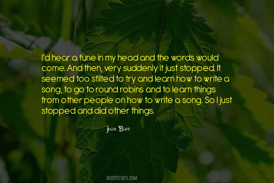 Write And Learn Quotes #298646