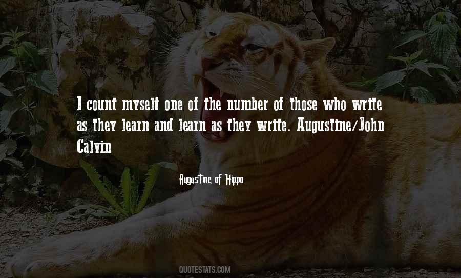 Write And Learn Quotes #881705