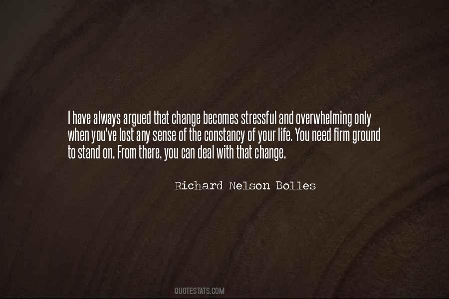 Constancy Of Change Quotes #1040879