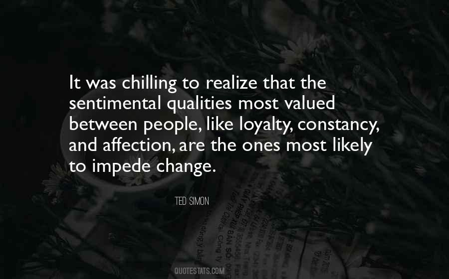 Constancy Of Change Quotes #1132269