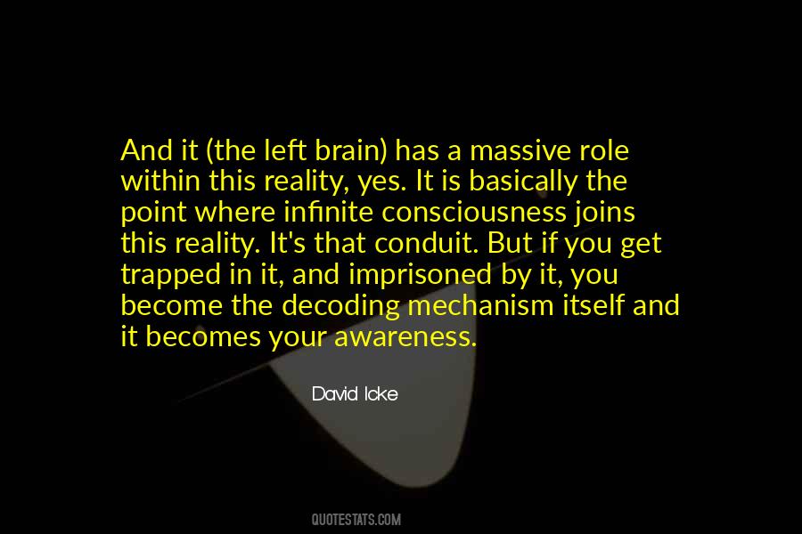 Quotes About The Left Brain #1130381