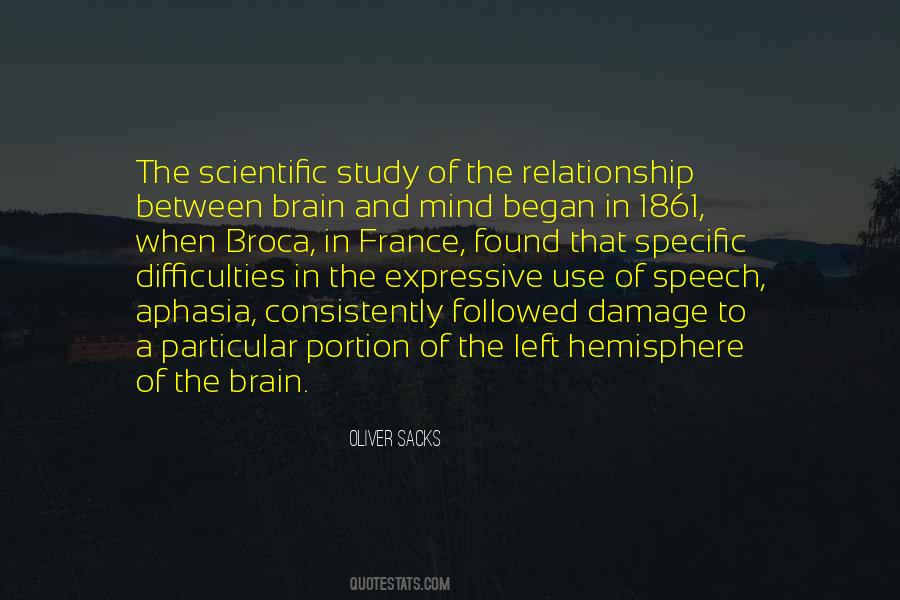 Quotes About The Left Brain #1229069