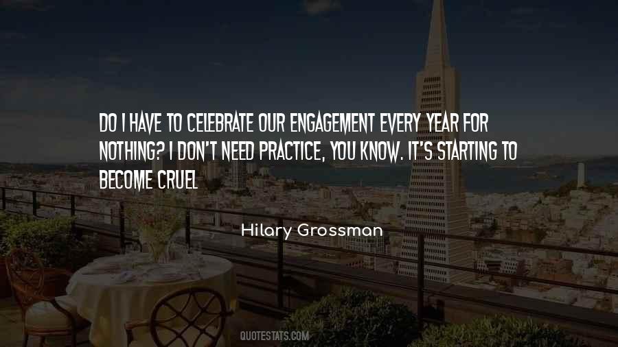 Quotes About Engagements #1494986