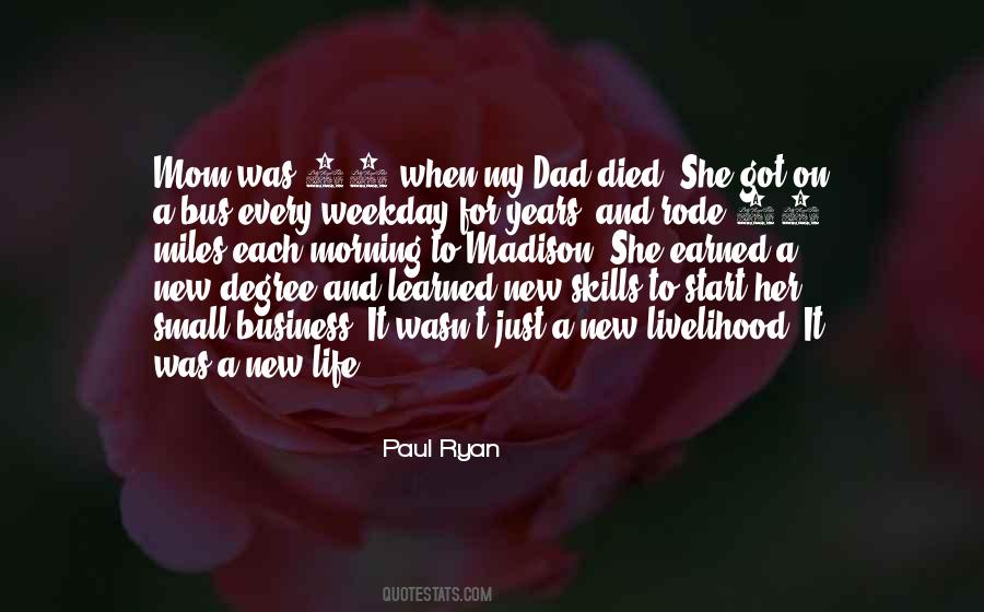When My Dad Died Quotes #304612