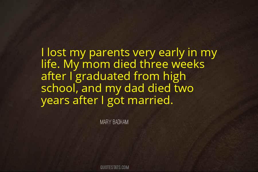 When My Dad Died Quotes #325205