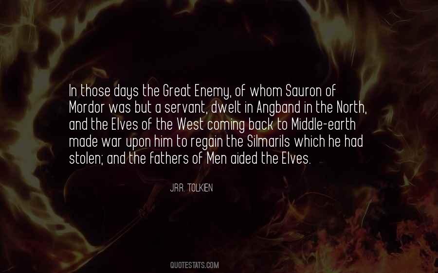 Quotes About Sauron #502850