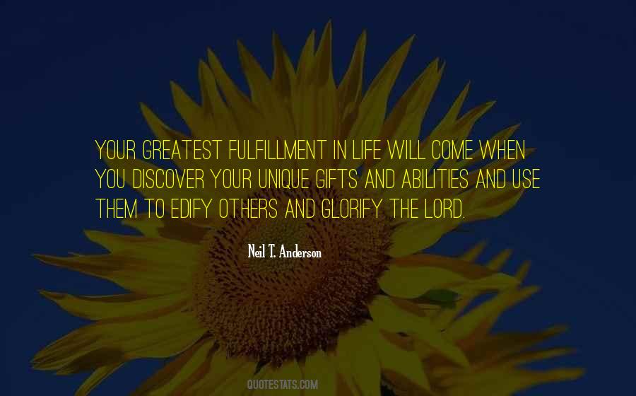 Quotes About Fulfillment In Life #1604053
