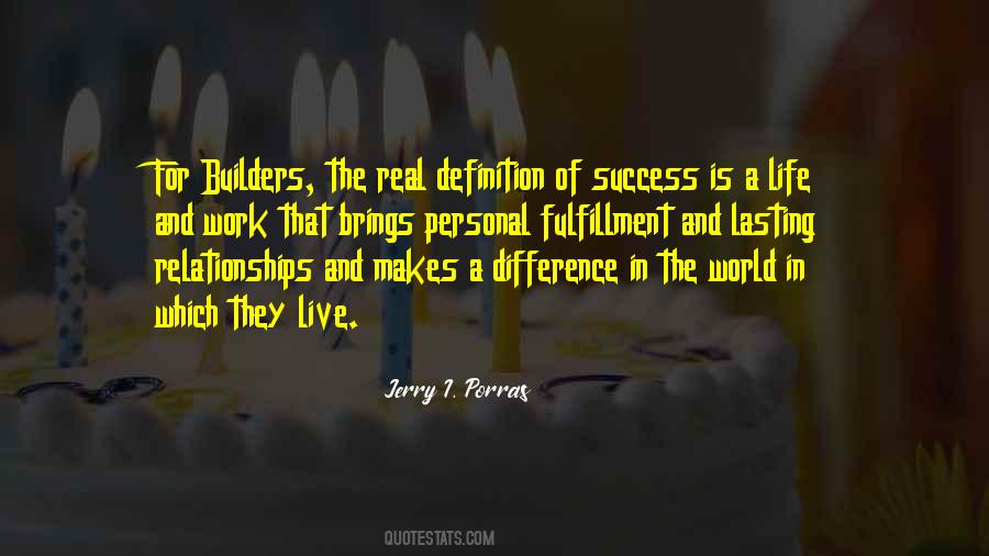 Quotes About Fulfillment In Life #840161