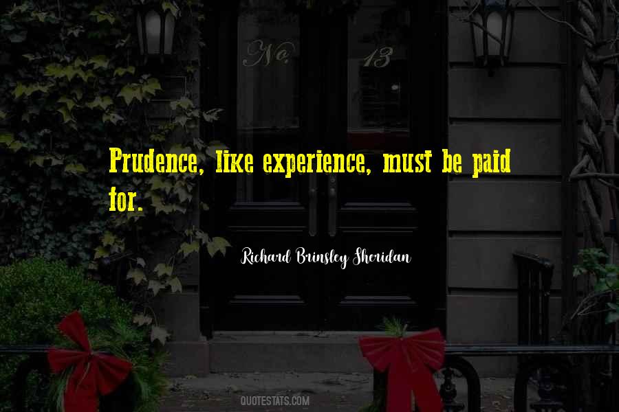 Quotes About Prudence #956089