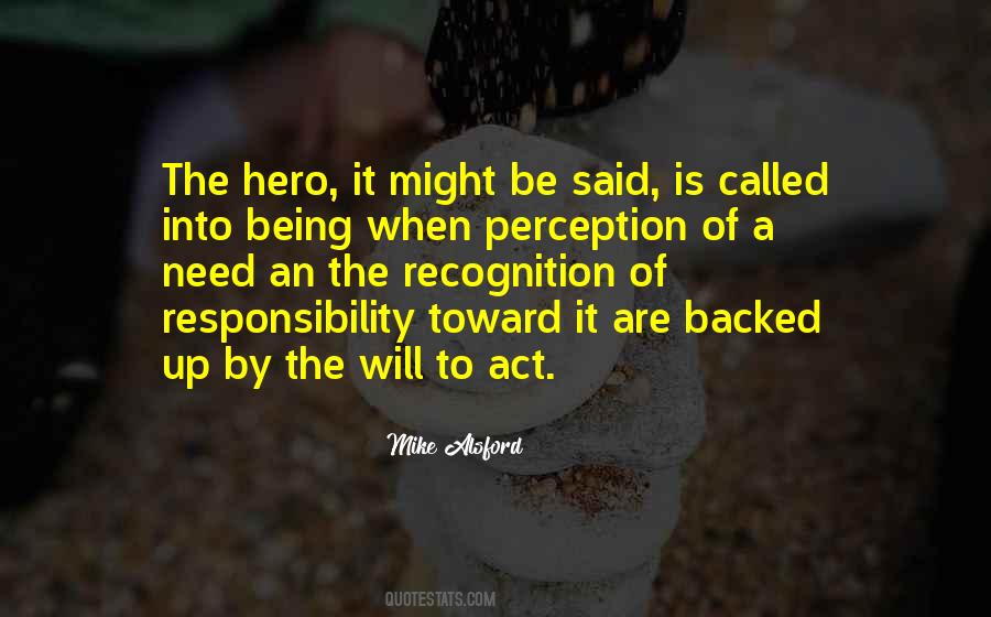 Quotes About Being Your Own Hero #134205