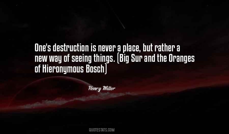 Quotes About Destruction #1555873