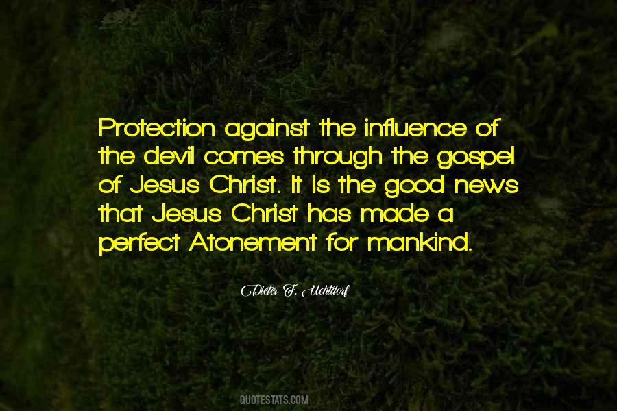 Quotes About The Atonement Of Christ #205982