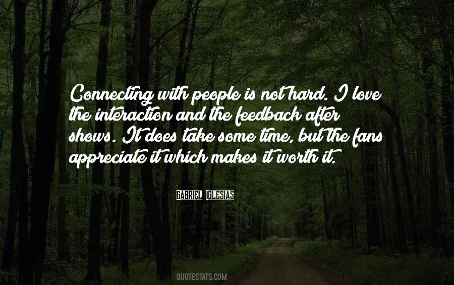 Connecting With People Quotes #1522024