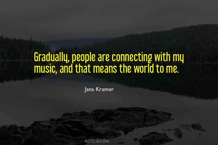 Connecting With People Quotes #1794407