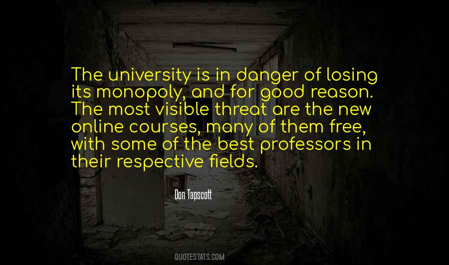 Quotes About University Professors #1739698