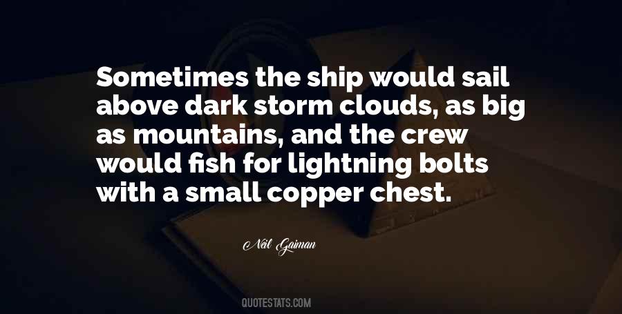 Quotes About Storm Clouds #1065332