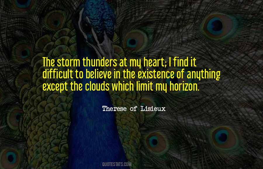 Quotes About Storm Clouds #1389621